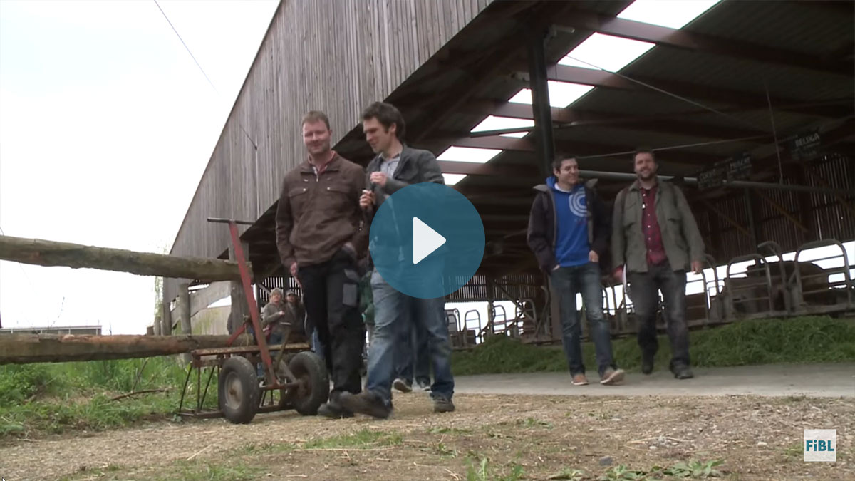 Les agriculteurs à l'événement "Feed no Food"